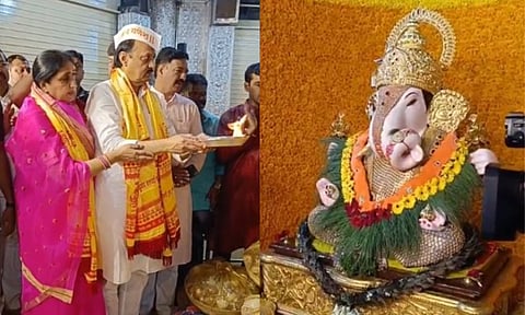 अजित पवारांनी घेतले पुण्यातील गणपतींचे दर्शन; मंडळांना केले 'हे' आवाहन
