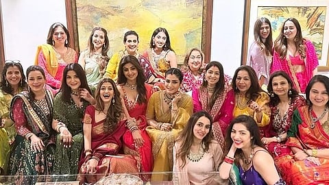 Celebs Karwa Chauth Look : करवा चौथला सजल्या 'या' बॉलीवूड सौंदर्यवती