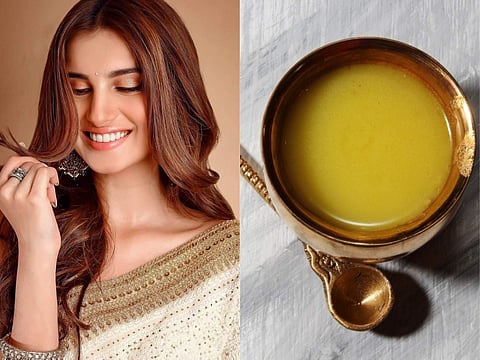 Desi Ghee On Hair