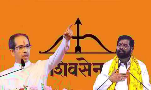 'शिवसेनेचे अस्तित्व संपवण्यासाठी 40 गारद्यांनी दिल्लीतील मोगलांशी हातमिळवणी केली'