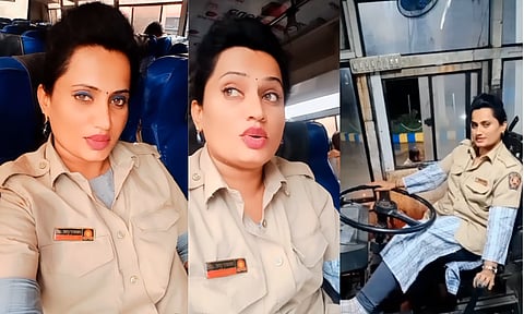 ...म्हणून टिकटॉक स्टार लेडी कंडक्टरला केले निलंबित; एसटी महामंडळाचा खुलासा