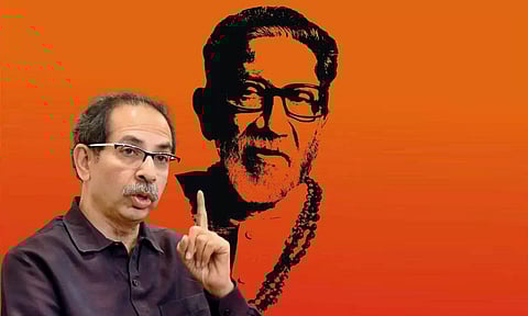 ‘धनुष्यबाण’ गोठावलं; बाळासाहेबांचा फोटो शेअर करत उध्दव ठाकरेंची पहिली प्रतिक्रिया; म्हणाले...