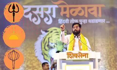 ठरलं! शिंदे गटाने निवडणूक आयोगाला सुचवली 'ही' तीन चिन्हे