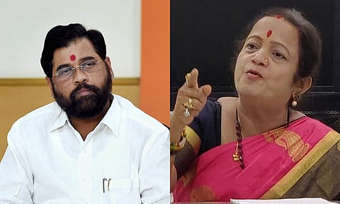 बाळासाहेबांची शिवसेना...बाळासाहेब कोण? थोरात का विखे पाटील? पेडणेकरांचा टोला