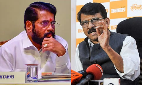 फुटीरांच्या प्रत्येक गटात एक शिंदे कायम असतो; राऊतांचा इशारा