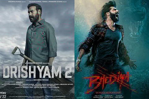 Strong competition between 'Bhedia' and 'Drishyam 2'