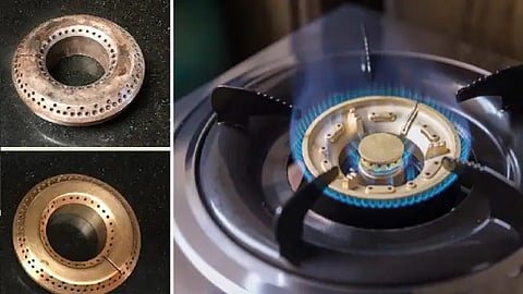 काळे झालेला गॅसचा बर्नर या टिप्सच्या मदतीने स्वच्छ करा