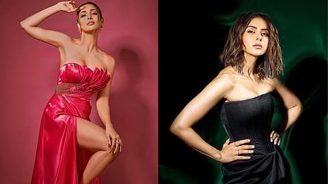 High Slit Gownमधील अभिनेत्रींचा ग्लॅमरस अंदाज,पाहा फोटो