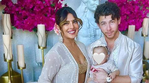 देसी गर्ल "प्रियांका चोप्रा' च्या गोड बाळाची झलक.......