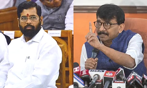 sanjay raut Eknath shinde