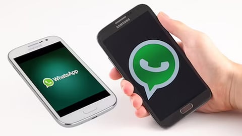 whatsapp in two phones same number