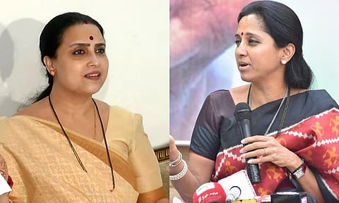 साडीच्या विधानावर सुप्रिया सुळेंचं स्पष्टीकरण; चित्रा वाघ यांनांही प्रत्युत्तर, म्हणाले...