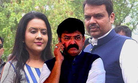 Amruta Fadnavis | Jitendra Awhad