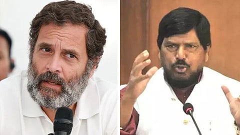 Ramdas Athawale, Rahul Gandhi