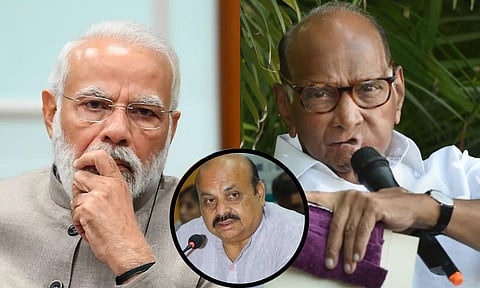 महाराष्ट्रातील गावांवर कर्नाटकचा दावा; शरद पवारांचा मोदी सरकारवर निशाणा, म्हणाले...