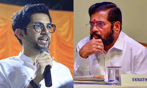 सीमावादावर घटनाबाह्य सरकार बोलत नाही; आदित्य ठाकरेंची शिंदे-फडणवीसांवर टीका