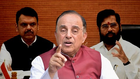 Subramanian Swamy | BJP | Eknath Shinde | Devendra Fadnavis