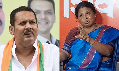 sushma andhare and Udayanraje Bhosale