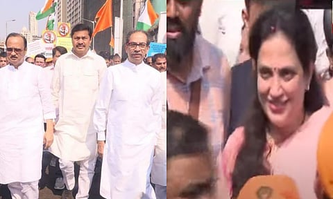 रश्मी ठाकरे राजकारणात होणार सक्रिय? मविआच्या महामोर्चात पहिल्यांदाच सहभागी