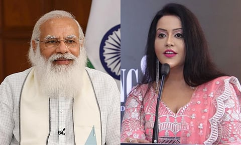 गांधी जुन्या तर मोदी नव्या भारताचे राष्ट्रपिता; अमृता फडणवीस यांचे विधान