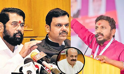 'कर्नाटकच्या मुख्यमंत्र्यांना शहा, पंतप्रधान मोदींपासून शिंदे-फडणवीस सरकारचे पाठबळ'