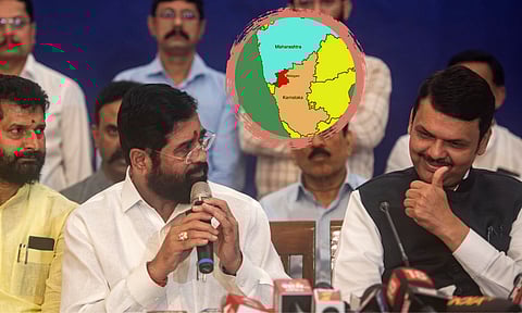 महाराष्ट्र-कर्नाटक सीमाप्रश्नी शिंदे सरकारकडून समिती स्थापन