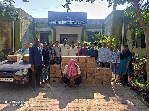 वर्ध्यात नववर्षाच्या पूर्वसंध्येला लाखोंचा दारूसाठा जप्त