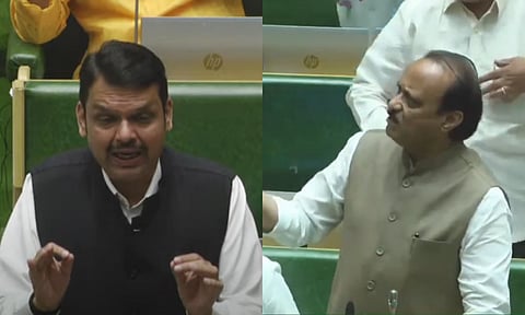 आम्ही काही गोष्टी तुमच्याकडूनच शिकलो; अजित पवार-देवेंद्र फडणवीस यांच्यात खडाजंगी