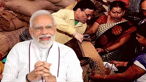 केंद्राने उघडले धान्याचे कोठार ; मोदी सरकारने मोफत रेशन देण्याचा घेतला मोठा निर्णय