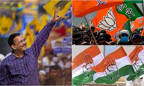 दिल्ली महापालिकेमध्येही 'झाडू'; भाजपची 15 वर्षांची सत्ता उलथवून 'आप'चा झेंडा