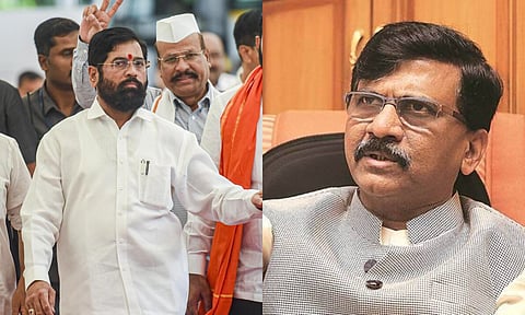 'नवा इतिहास लिहिला जातोय अन् शिंदे दाढीवर हात फिरवत मजा घेतायेत'