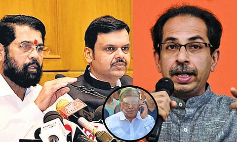 सत्तापक्षाच्या नेत्यांनी तोंडाचा पट्टा सैल सोडून मैला...; शिवसेनेचा शिंदे-फडणवीसांवर निशाणा