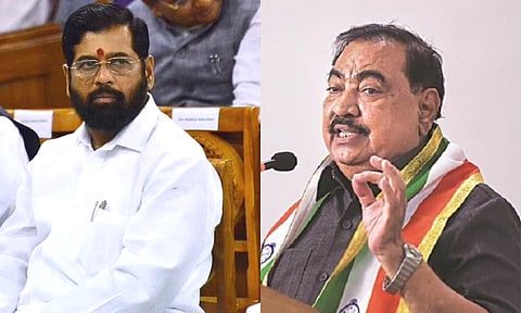 ....त्यावेळी एकनाथ शिंदेंकडून मंत्री पदाचा दुरुपयोग, राजीनामा द्यावा; खडसेंची मागणी