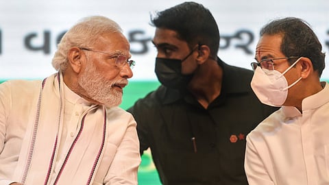 Shivsena Thackeray Group Repaly To PM Modi