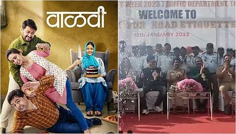 ठाण्यात ‘वाळवी’च्या टीमने दिले रोड सेफ्टीचे धडे