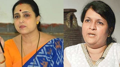 भाजपच्या जनआक्रोश रॅलीत बायका नाचवल्या, ही कोणती संस्कृती?; अंजली दमानिया यांचा चित्रा वाघ यांना सवाल