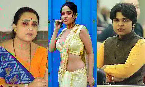 उर्फी जावेदला हात लावला तर याद राखा; तृप्ती देसाईंचा चित्रा वाघ यांना इशारा