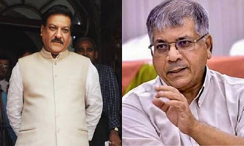 पृथ्वीराज चव्हाण खोटारडा नंबर एक; प्रकाश आंबेडकरांचे कॉंग्रेसवर टीकास्त्र