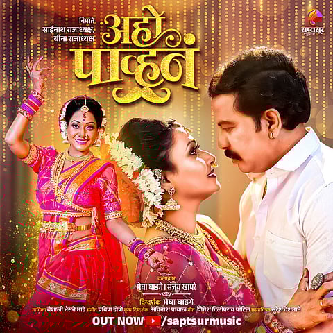 मेघा घाडगे म्हणतेय "अहो पाव्हनं ..."