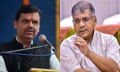 devendra fadnavis prakash ambedkar