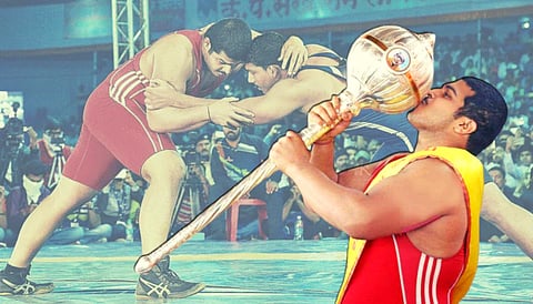 यंदाचा ‘हिंद केसरी’ किताब महाराष्ट्राला; पुण्याचा अभिजीत कटके विजयी