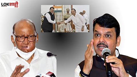 Devendra Fadnavis, Sharad Pawar