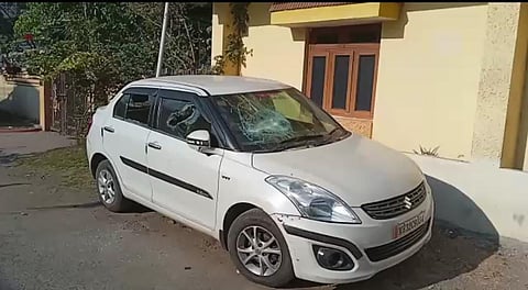 वर्ध्यात तीन युवकांकडून मध्यरात्री वाहनाची तोडफोड; हिंदनगर परिसरात दहशत