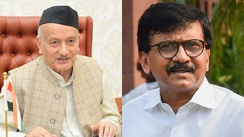 bhagat singh koshyari, Sanjay Raut