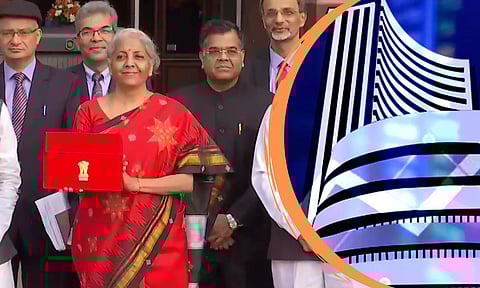 अर्थसंकल्पापूर्वी शेअर बाजार वधारला, सेन्सेक्स 60,000 पार