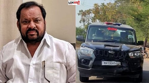 Shahaji Bapu Patil Accident : शहाजी बापू पाटील यांच्या ताफ्यातील गाडीचा अपघात, एकाचा मृत्यू