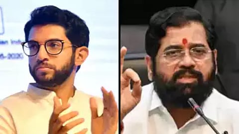 “आज काही आव्हान देणार नाही..." एकनाथ शिंदेंच्या वाढदिवसानिमित्त आदित्य ठाकरेंच्या शुभेच्छा; म्हणाले...