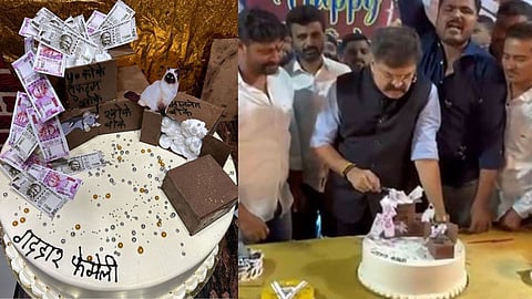 वाढदिवसाच्या निमित्ताने जितेंद्र आव्हाडांनी शिंदे गटाला डिवचले; 50 खोके एकदम ओके लिहिलेला केक कापल्याने चर्चानं उधाण