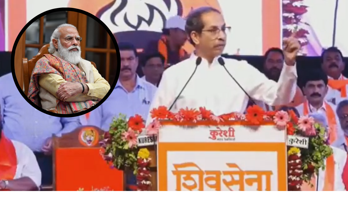 उध्दव ठाकरेंचे भाजपला खुले आव्हान; हिंमत असेल तर ठाकरेंपासून शिवसेना...