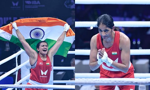 भारताचा गोल्डन पंच! नीतू-स्वीटीचे सुवर्ण यश